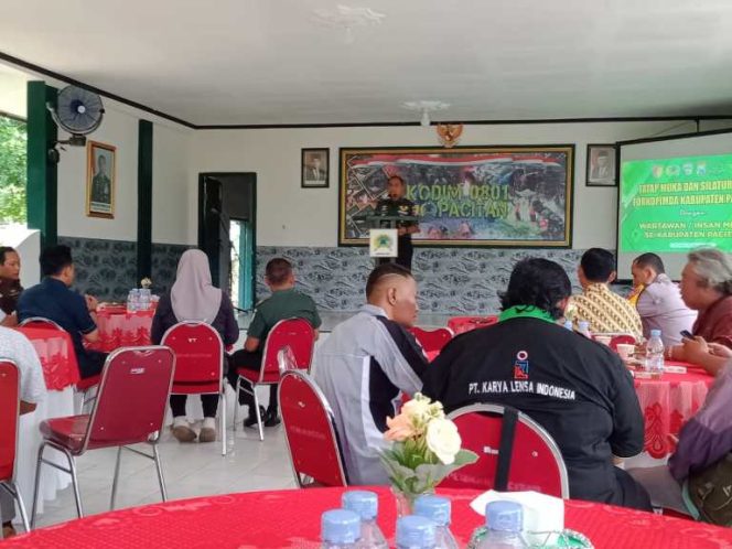 
 Kondusifitas Pemilu 2024 Ditekankan oleh Komandan Kodim 0801 Pacita