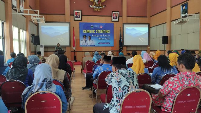 
 Gelar Rembuk Stunting Komitmen Pemkab Pacitan Tekan Stunting Hingga 2025