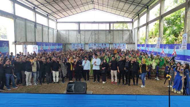 
 Aji-Gagarin Targetkan 90 Persen Kemenangan di Kecamatan Bandar