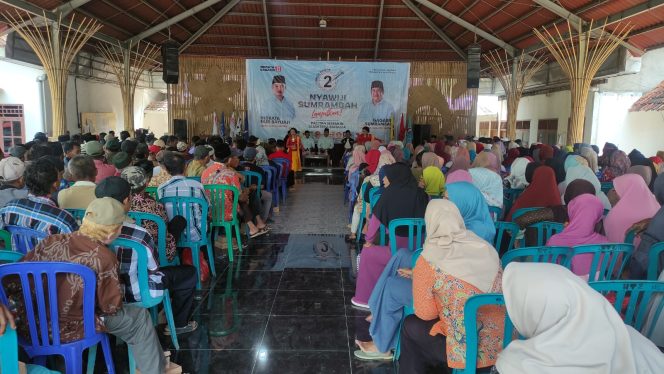 
 Paslon Nyawiji-Sumrambah Kampanye dengan Nuansa Santri Sambut Hari Santri Nasional