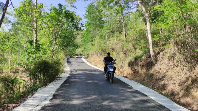 
 Peningkatan Infrastruktur Jalan Tegalombo – Kemuning – Bandar, Pacitan, Selesai Dikerjakan