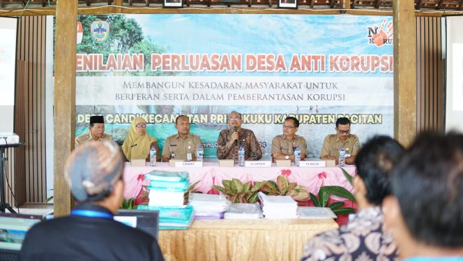 
 Desa Candi Pacitan Masuk Tiga Besar Nominasi Desa Anti Korupsi Tingkat Nasional