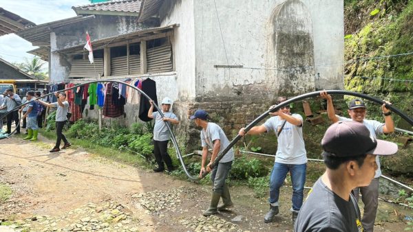 Peringati Hari Bakti PUPR ke-79, Dinas PUPR Pacitan Gelar Bakti Sosial di Ponpes Nurudh Dholam