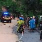 Sejumlah Kendaraan Terjebak Macet di Jalan Pacitan - Purwantoro - lensa Pacitan