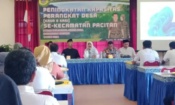 
 Peningkatan Kapasitas Perangkat Desa di Kecamatan Pacitan Diharapkan Tingkatkan Kinerja Pemerintahan Desa