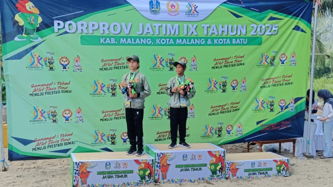 
 Hebat! Atlet Cilik Pacitan Raih Emas dan Perak di Debut Porprov Cabor Selancar
