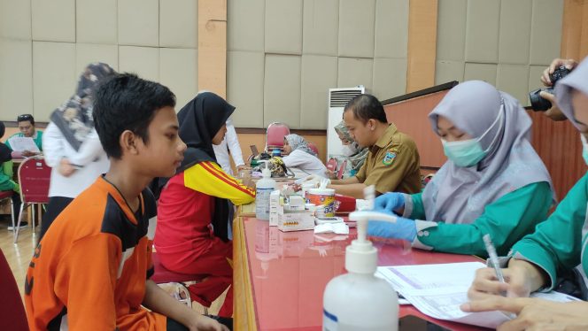 
 100 Siswa Sekolah Rakyat Pacitan Jalani Cek Kesehatan di Hari Pertama Masuk Sekolah