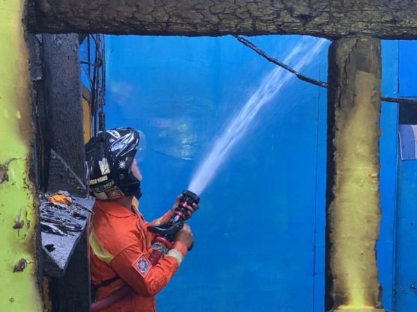 Dua Rumah di Arjowinangun Pacitan Terbakar, Diduga Akibat Korsleting Listrik