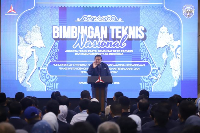 
 Bimteknas Demokrat Gelombang III di Pacitan Resmi Ditutup, SBY Ingatkan Kader Jangan Pamer Kemewahan