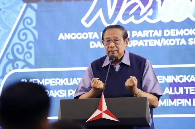 
 SBY: Politisi Demokrat Harus Tangguh, Berwawasan Kebangsaan, dan Andal