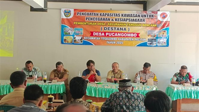 
 BPBD Bentuk Desa Tangguh Bencana di Pucangombo Tegalombo