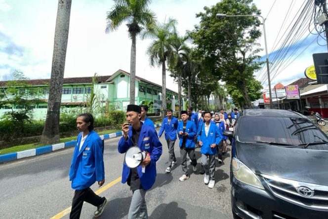 
 Isu Korupsi Mencuat, PMII Minta Polres dan Polda Ungkap Perkembangan Kasus 