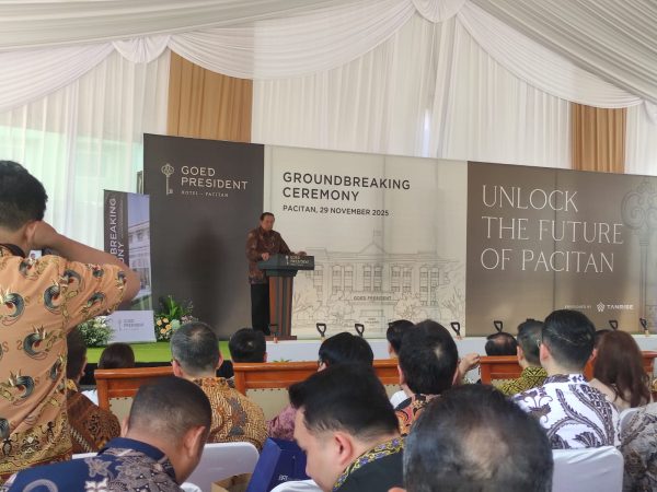Pembangunan Goed President Hotel Pacitan Resmi Dimulai, SBY dan Hermanto Tanoko Lakukan Peletakan Batu Pertama