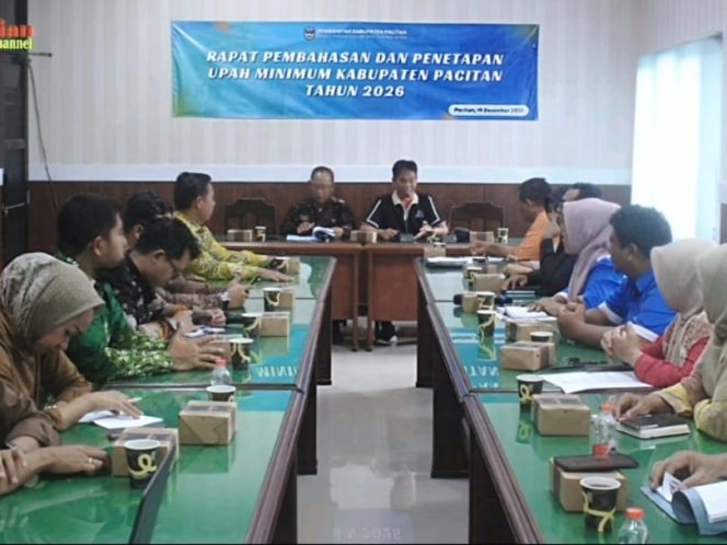 
 UMK Pacitan 2026 Diusulkan Naik 5,57 Persen, Jadi Rp2,49 Juta