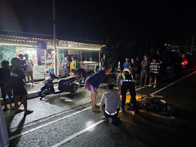 
 Kecelakaan Maut di JLS Pacitan, Pemotor Terseret 30 Meter