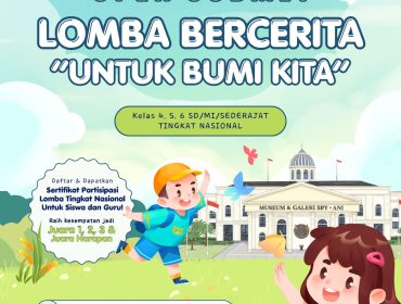 Poster resmi Lomba Bercerita tingkat nasional 2026